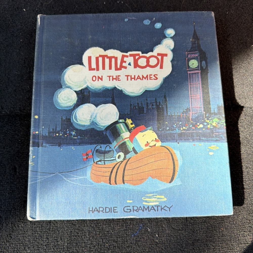 Little Toot on the Thames Hardie Gramatky BCE 1964 Rare
